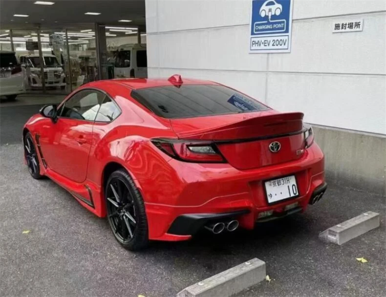 Для TOYOTA ZA86 GR86 для Subaru BRZ 2022 2023 2024 реальное углеродное волокно/ФАП спойлер заднее