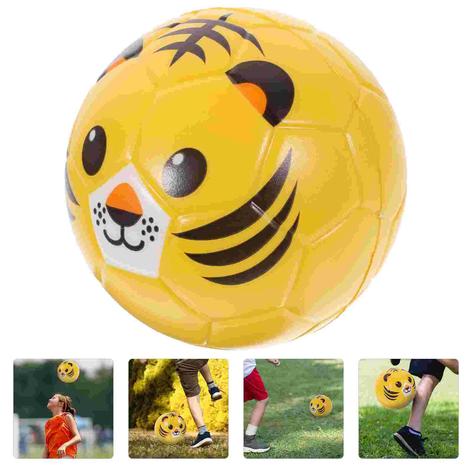 

Toddler Animal Toys Beach Ball Outdoor Training Soccer Kids Mini Balls Toddlers 1-3 Small PU Pattern Football