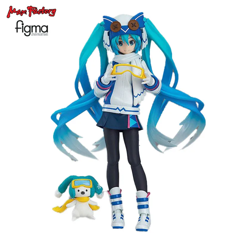 

Max Factory Figma EX 030 Hatsune Miku Вокалоид Снежная Сова Ver прекрасная коллекция Оригинальное настольное украшение модель игрушка подарок