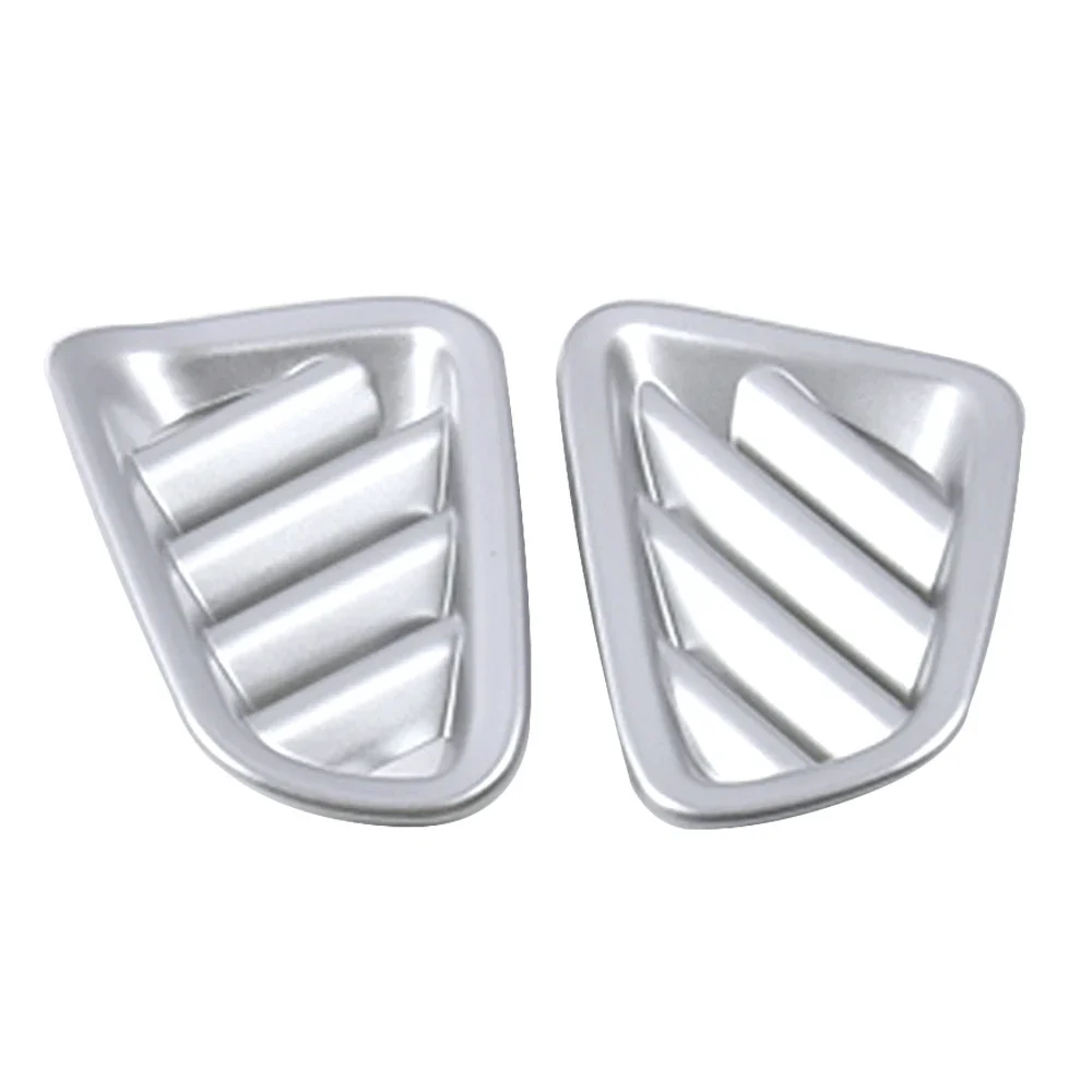 

Для Hyundai Tucson 2019 2020 Крышка для приборной панели кондиционера вентиляционная решетка крышка рамы отделка Серебряная Наклейка ABS