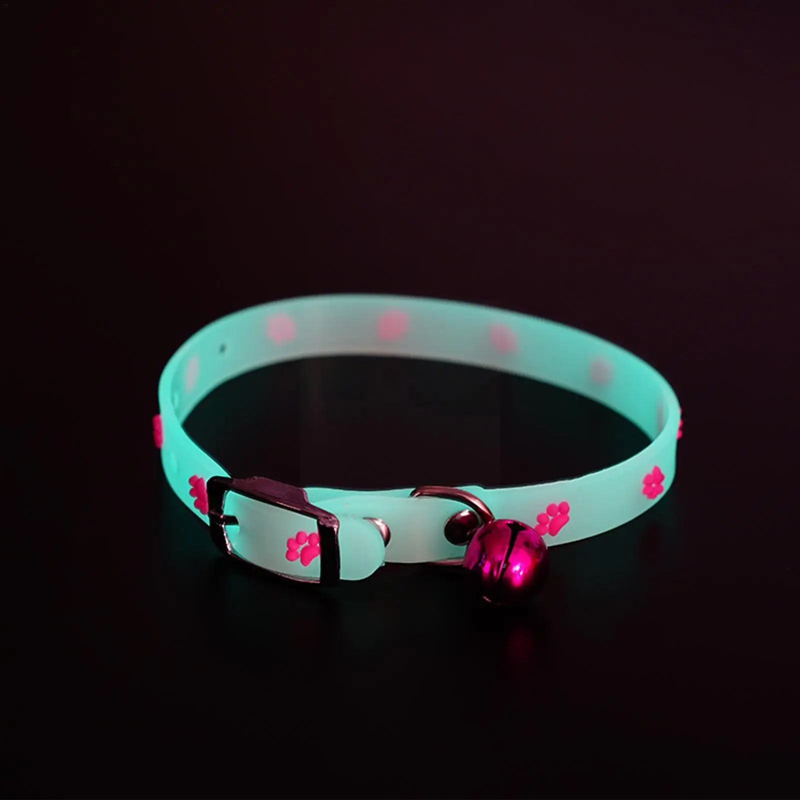 

Dogs And S Collar With Glowing Bells Glow At Night Dog Collar Necklace Pet Luminous Neck Pet Chain Light Access F4v5