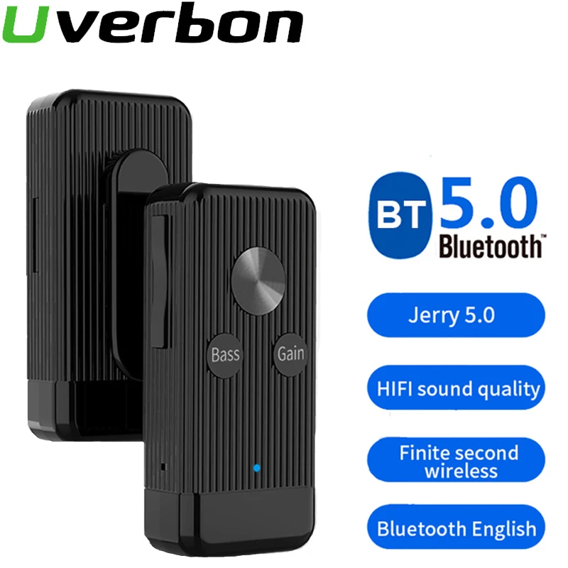 

Wireless Bluetooth 5.0 Receiver Car Bluetooth Adapter AUX Adapter 3.5mm Jack For Car Audio HIFI TV Audio Aux Headphone Receiver