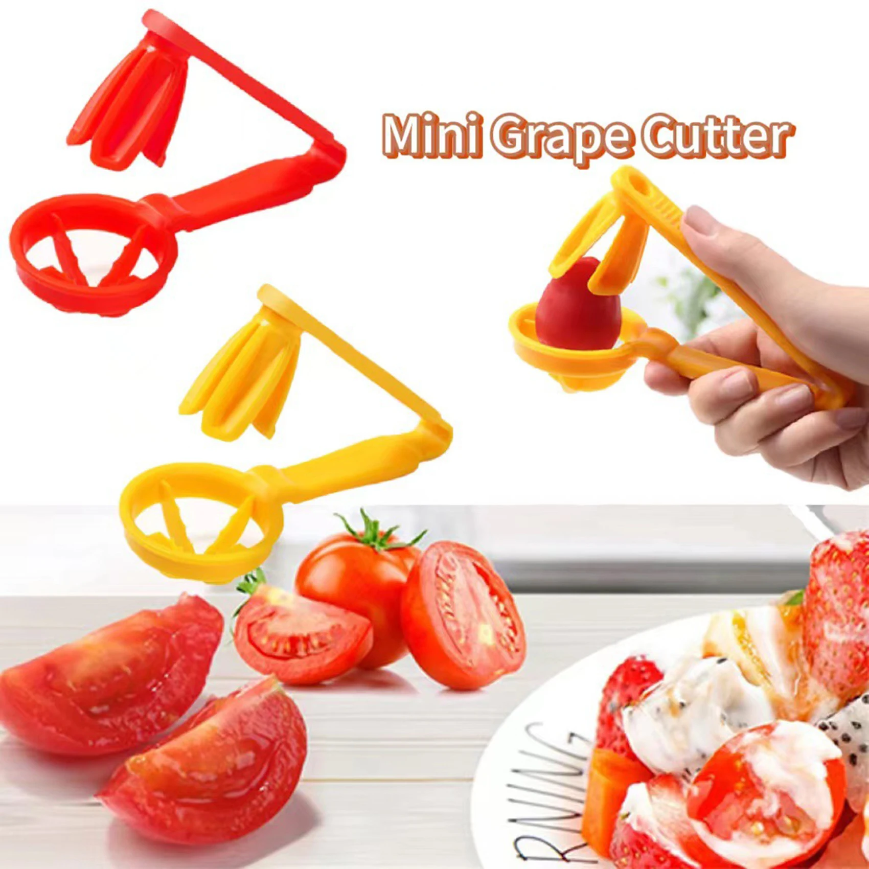 1 шт. Ломтерезка для томатов винограда вишни
