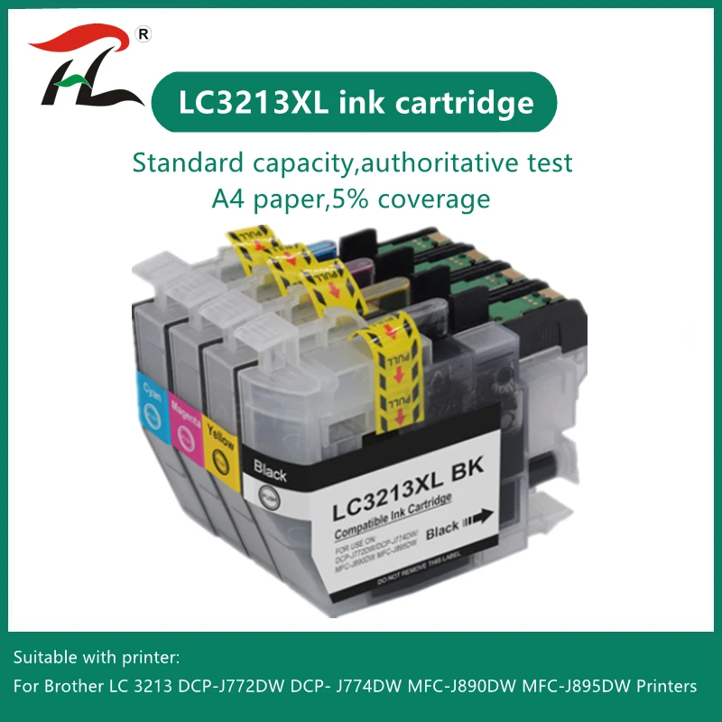 

Compatible LC 3211 lc3213 for LC3211 LC 3213 Ink Cartridge For Brother DCP-J772DW DCP-J774DW MFC-J890DW MFC-J895DW Printers