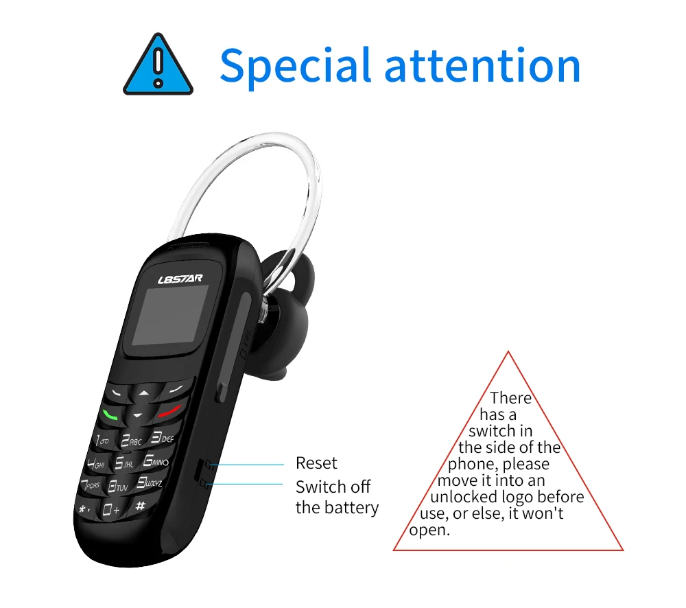 

Dropshipping BM70 Wireless Bluetooth Headphone Dialer Earphones Mini Phone Earpieces Magic Voice Call Hand-Free Pocket Phone