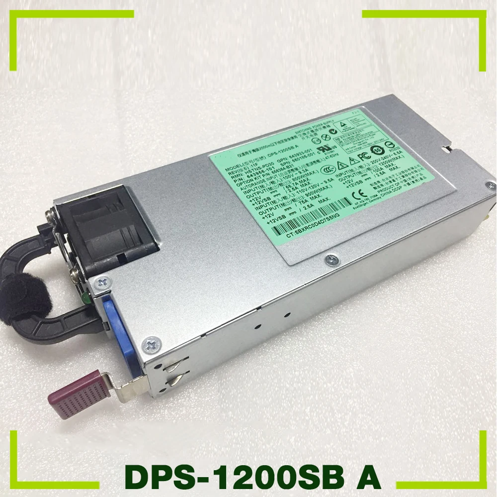 Для серверного блока питания HP DL580 Gen8 G8 660185 -001 643956 -101 800 Вт DPS-1200SB A