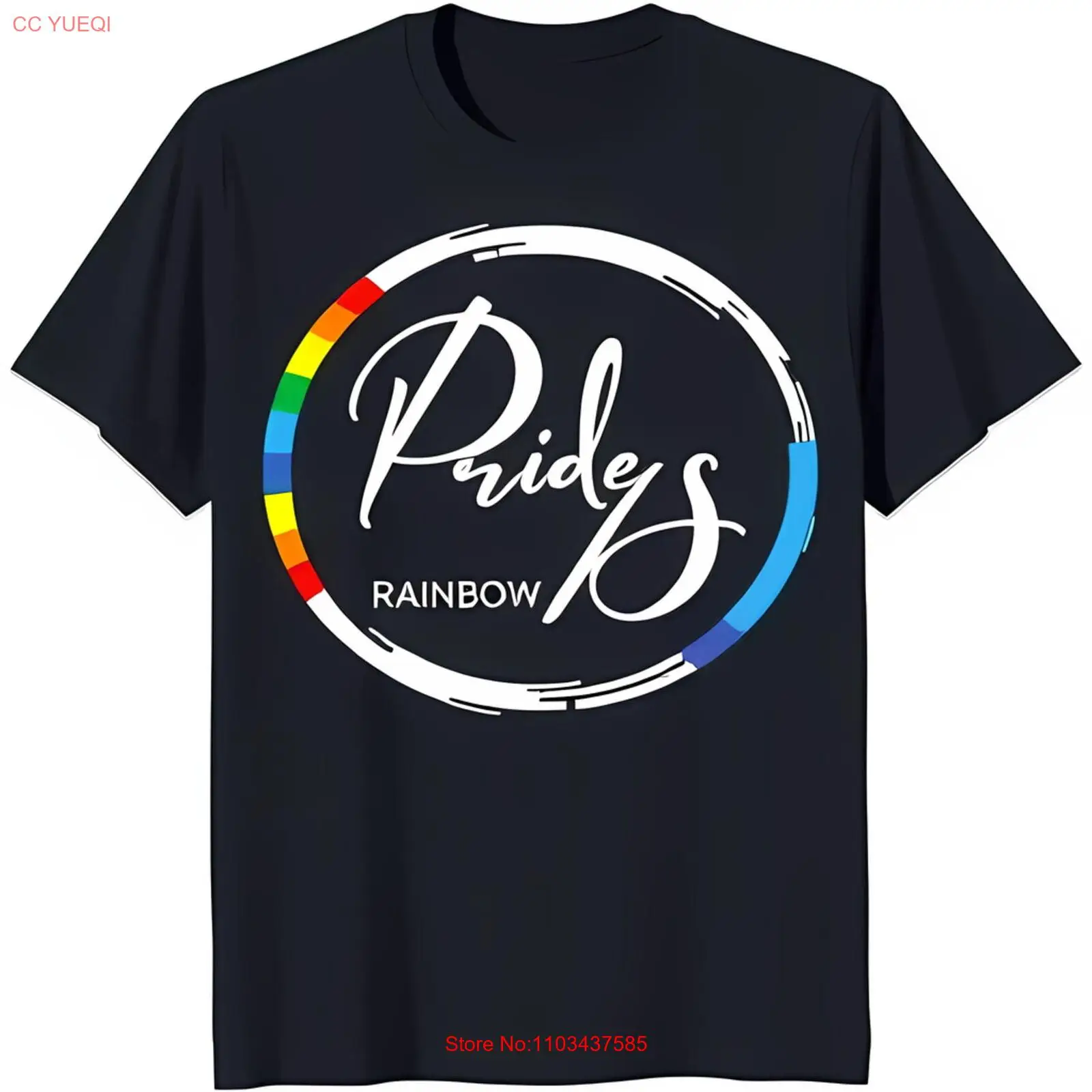 Черная футболка с графическим текстом и надписью &quotPrides&quot LGBTQ Pride Wear