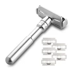 Мужская бритва с 5 лезвиями с титановым покрытием