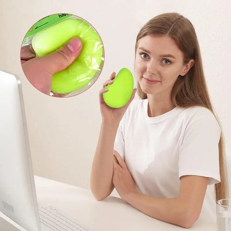 Манго Сжимаемая игрушка Изменение температуры Цвет Фрукты Ручные игрушки