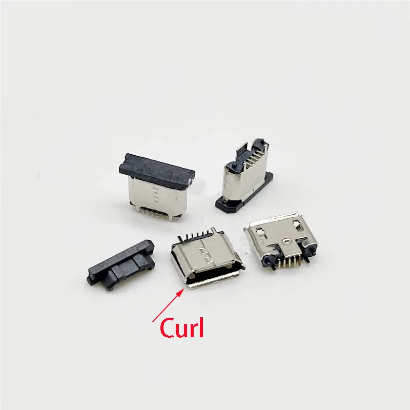 

5 шт. USB разъем MICRO 5PIN вертикальная поверхность изгиб Плоский порт SMT детские часы смартфон GPS Bluetooth плеер DIY электрическая игрушка