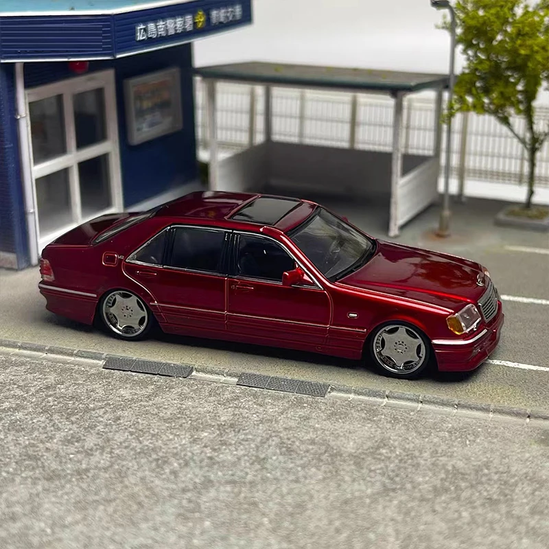 Уличное оружие Модель автомобиля 1:64 W140 литье под давлением коллекция