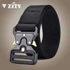 Ремень мужской тактический, металлический пояс для выживания на открытом воздухе, в стиле морской пехоты, нейлоновый, брезентовый, роскошный