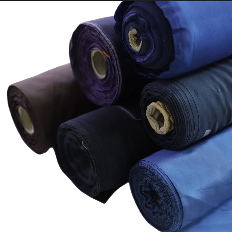 

2023 silk cotton fabric autumn three dimensional fabric Satin heavyweight pink pants upper body white 114 wide coat material