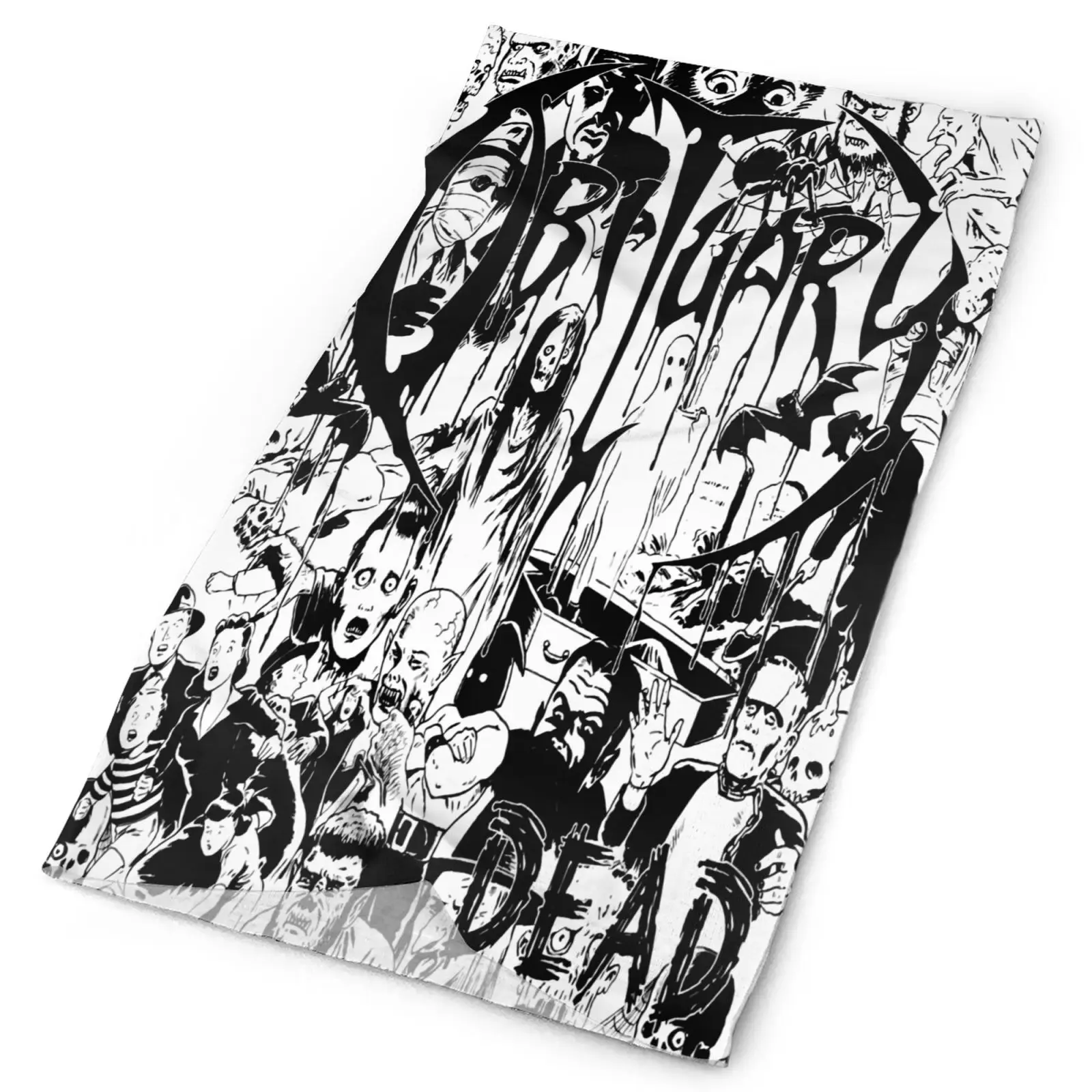 

Металлический мужской шарф Obituary Dead Death 4936 Мужская фотомаска мужской шарф кафьян военный мужской шарф для рыбалки Балаклава женщина