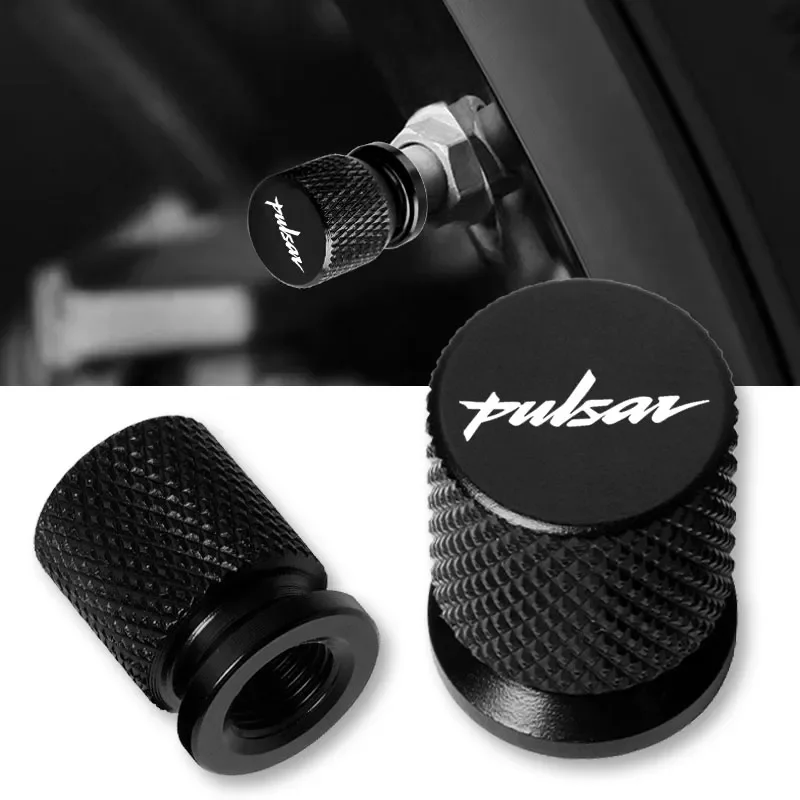 

Pulsar Motorcycle Tire Valve Air Port Stem Cap Cover CNC Aluminum Motorbike Parts for Bajaj Pulsar 125 150 180 RS200 NS200 NS160