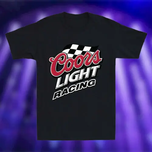 

NEW Coors Light Racing T-Shirt Cotton Tee