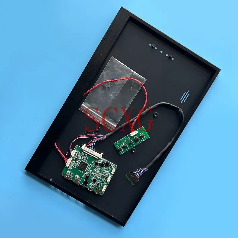 

Плата драйвера контроллера Fit B156XW04 + металлическая фотосессия набор «сделай сам» LVDS 40 контактный портативный дисплей 1366*768 Micro USB 2 Mini-HDMI 15,6"