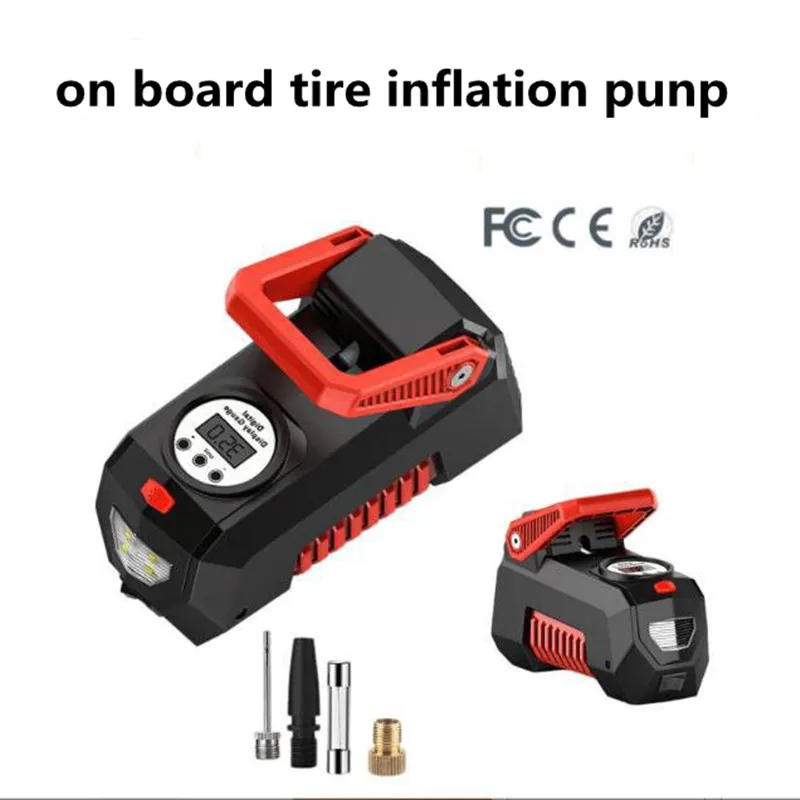 

Электрический воздушный насос, портативный автомобильный насос для мячей, баскетбола, волейбола, 12 В