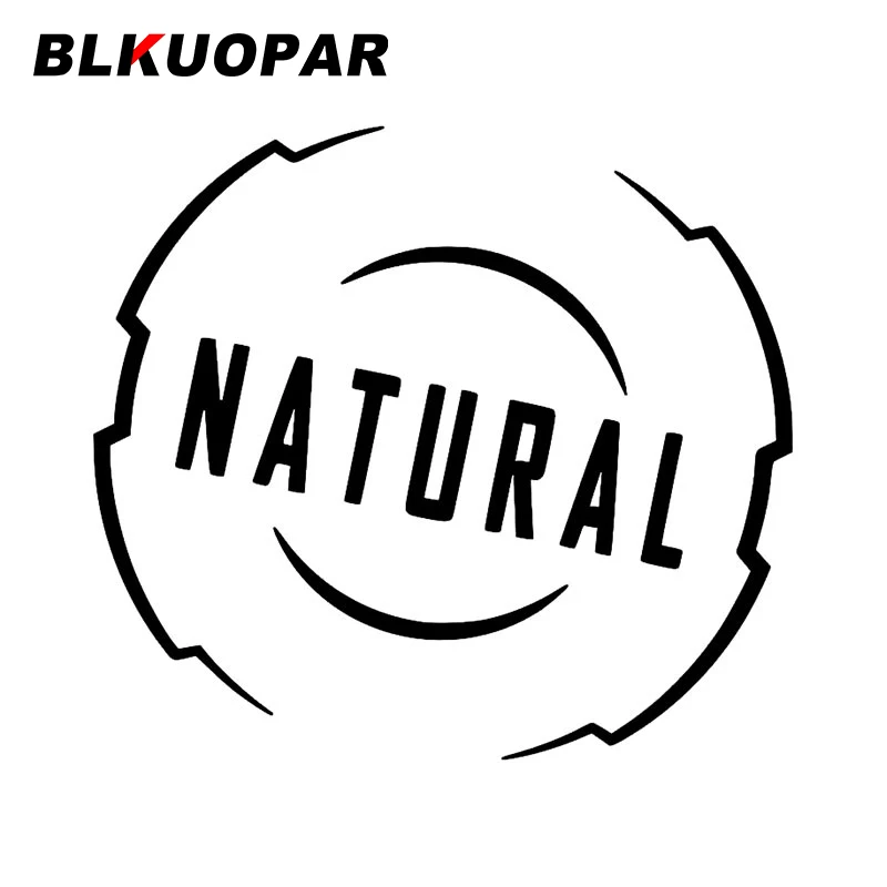 

Натуральная Автомобильная наклейка BLKUOPAR, водонепроницаемая модная защита от солнца и царапин, оригинальное креативное забавное украшение для автомобиля фургона