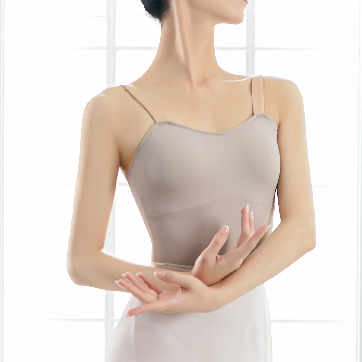 Взрослая майка для танцев трико балетный костюм широкий телесный Ремень Купальник Одежда для купания плавательный костюм женский купальник для девочек гимнастика