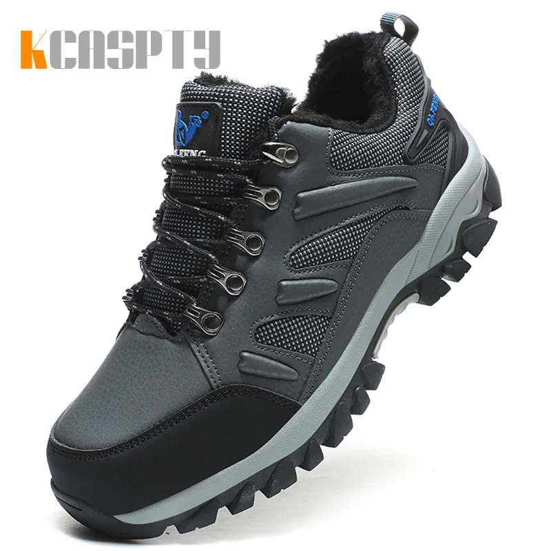 

2023 Men's Hiking Shoes Outdoor Casual Men's Sneakers Spring Waterproof Breathable Walking Shoes Outdoor Large Size Men's Shoes