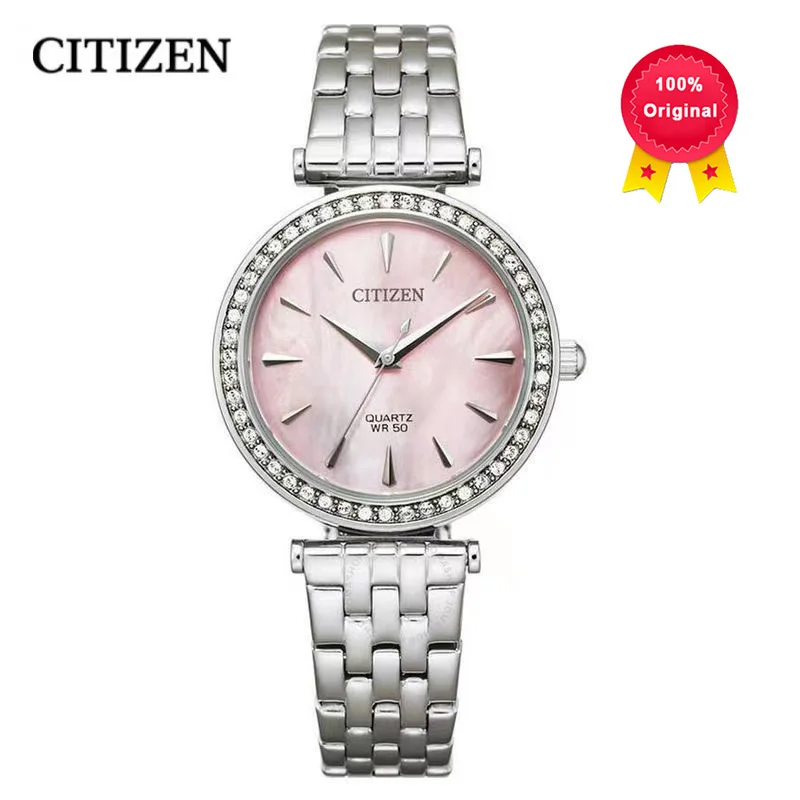 

Оригинальные женские водонепроницаемые кварцевые часы Citizen ER0210-55Y из Японии