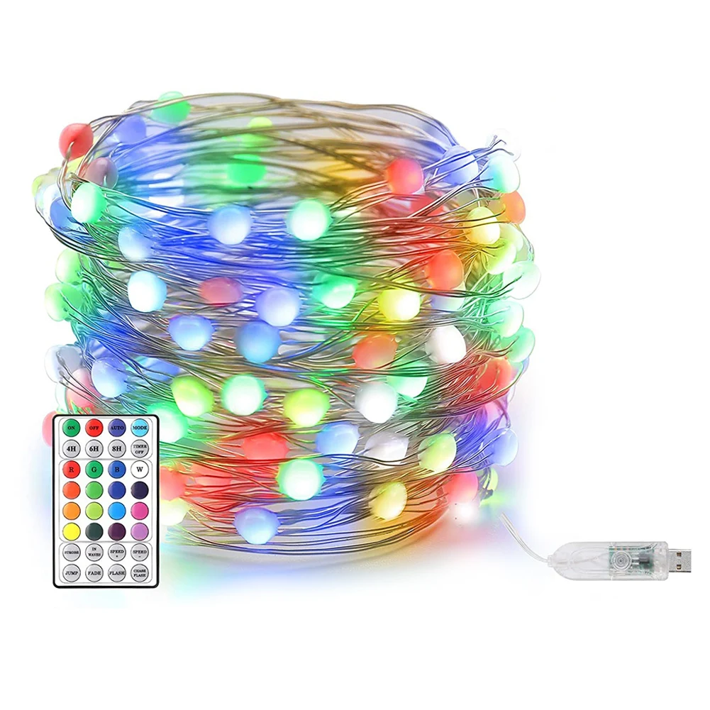 

Remote Control LED Christmas Outdoor Party Waterproof String Fairy Light