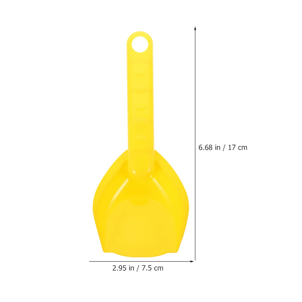 8 шт. пляжные игрушки утолщенный совок для песка пластиковые игровые лопаты