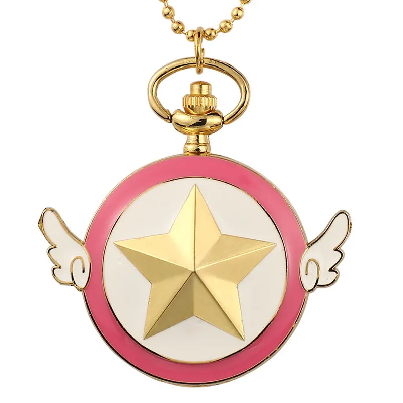 

Bandai Sailor Moon Alloy Necklace Pocket Watch Anime Kawaii Korean Version Ins Cute Simple Pocket Watch Girls Free Shipping