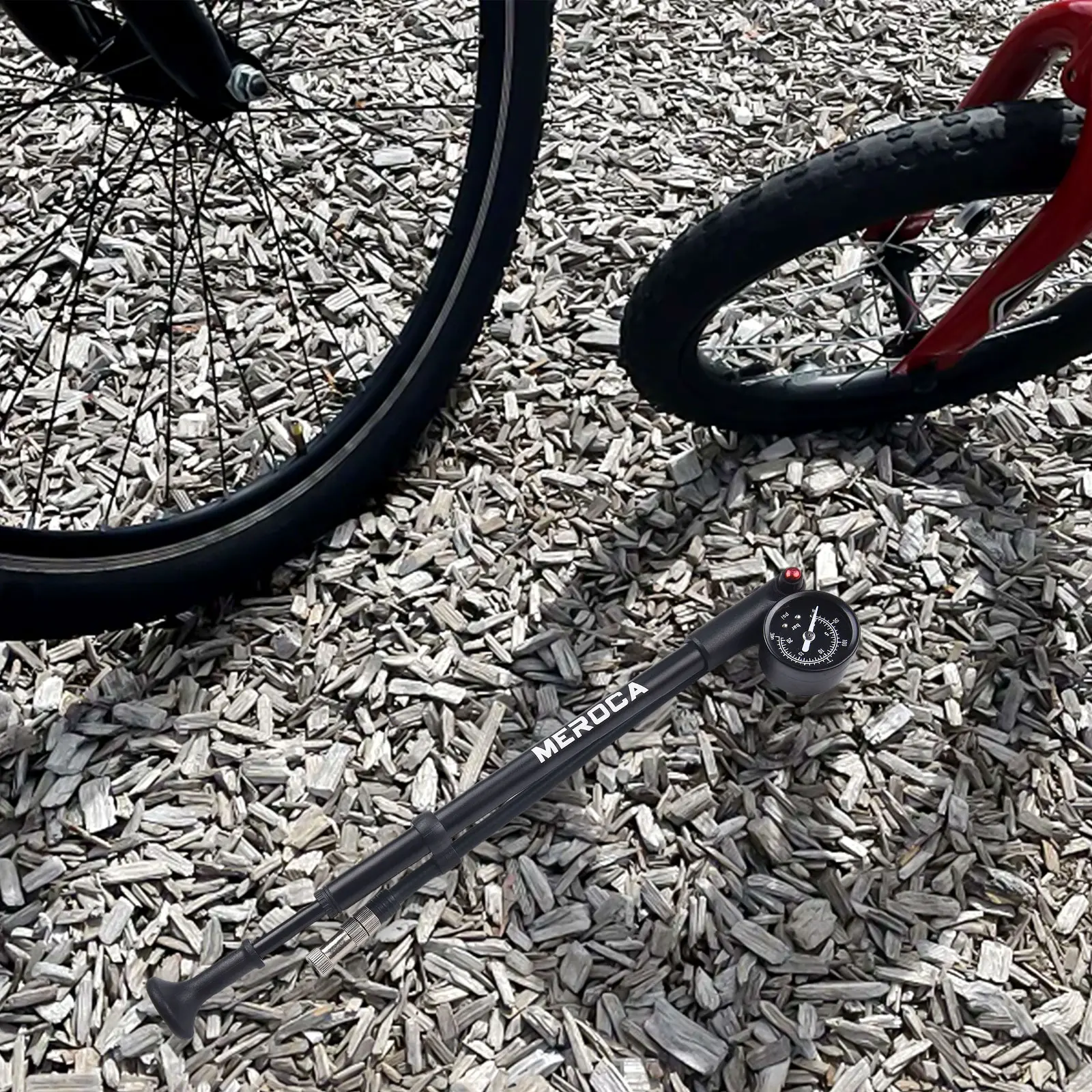 Амортизатор насос высокого давления велосипедный воздушный датчик передняя