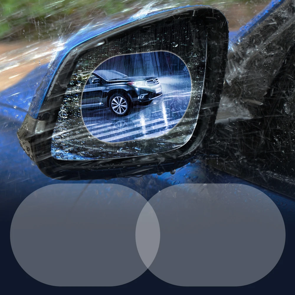 Автомобильная наклейка непромокаемая пленка для автомобильного зеркала заднего