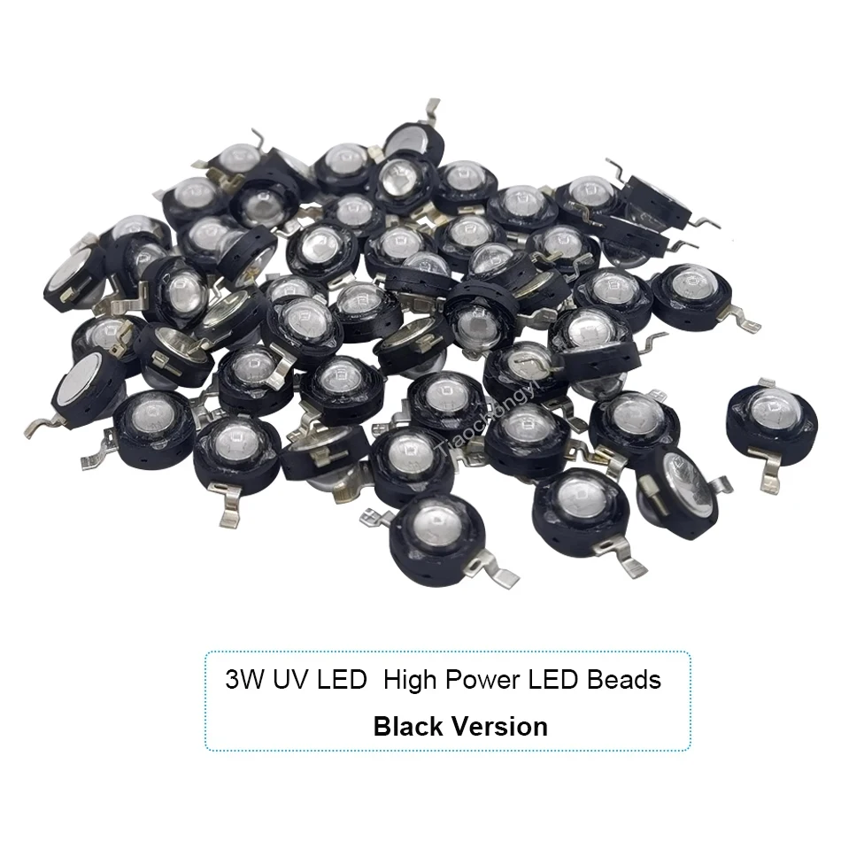 УФ-светодиодный чип TiaoChongYi 3Вт 395 нм