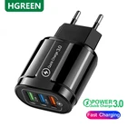 Быстрое зарядное устройство Usb для Iphone 12 Pro Max 12 Mini Samsung S20 S10 Xiaomi 10 Huawei адаптер быстрой зарядки