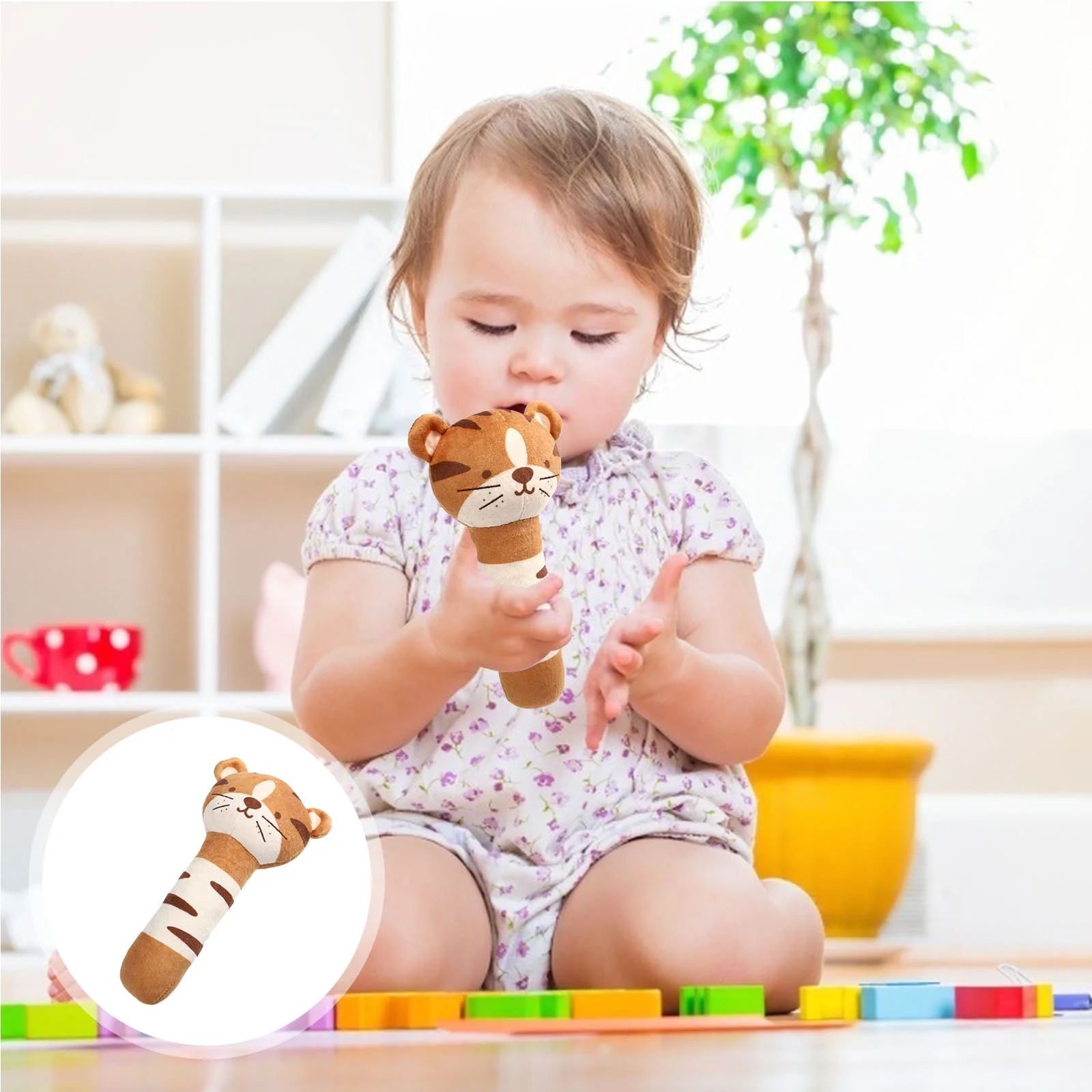 

Baby Rattle Plush Baby Stuffed Rattle Newborn Rattle Infant Plush