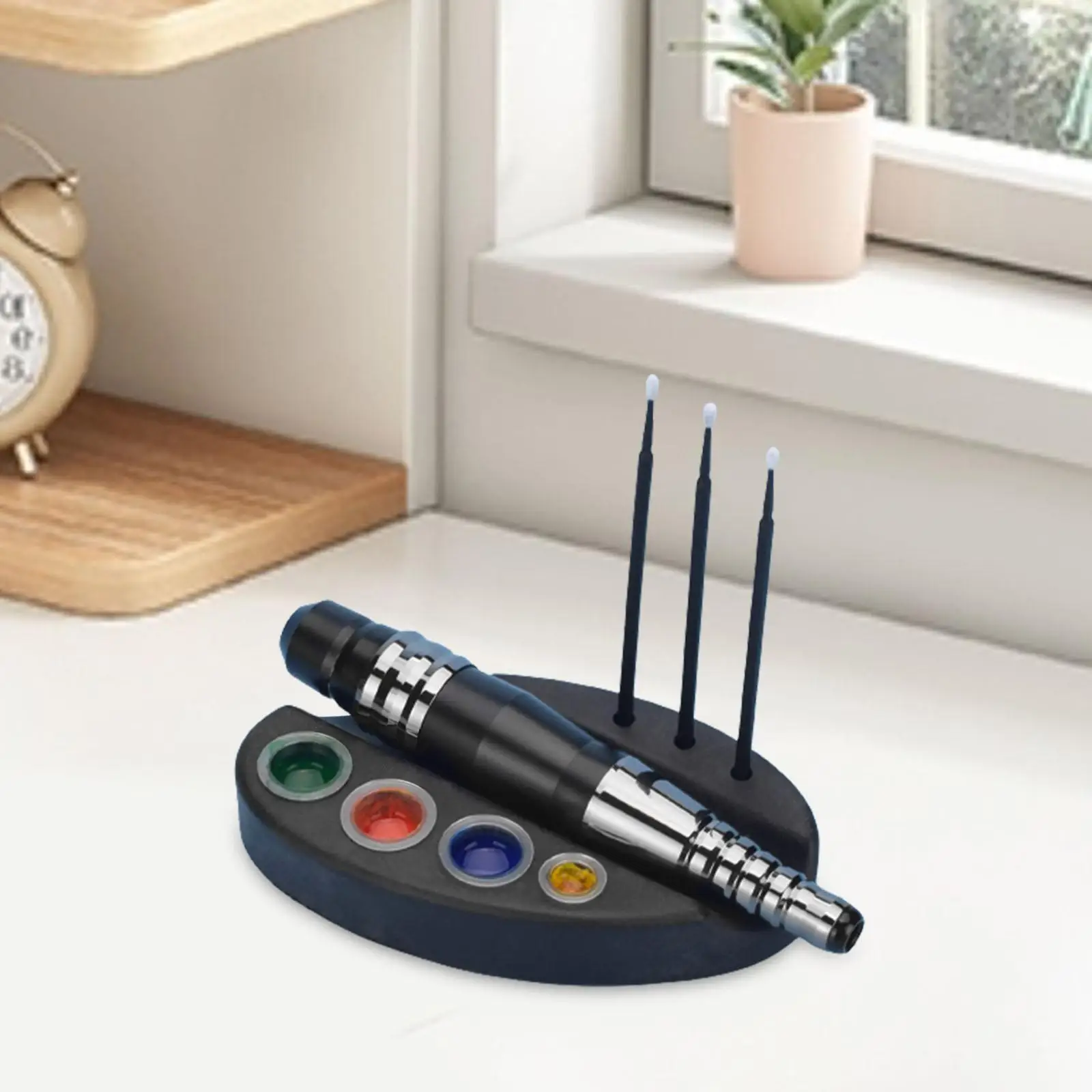 

Silicone Tattoo Ink Pigment Cup Holder Pen Rack Swab Stand Tattoo Pen Holder