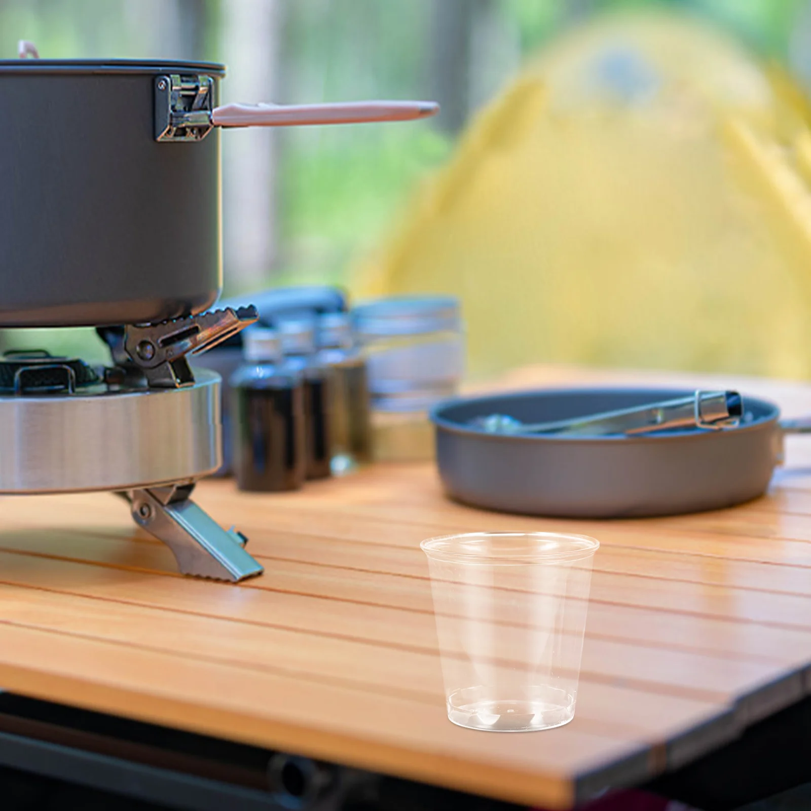 Одноразовые прозрачные стаканчики для вина вечеринок жесткие пластиковые