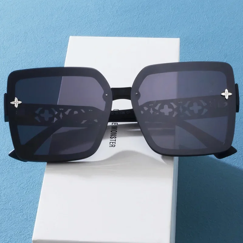 Новинка 2024 женские солнцезащитные очки в полной оправе для рыбалки Женская