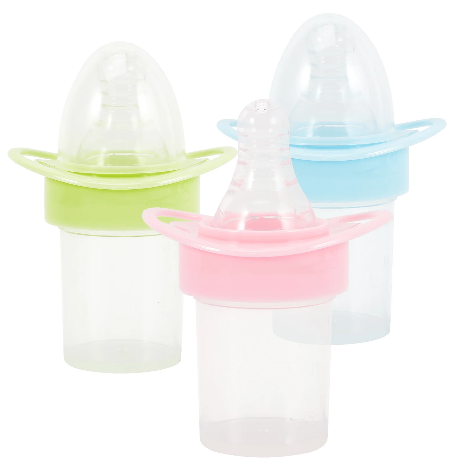 

3 шт., силиконовые бутылочки для кормления младенцев