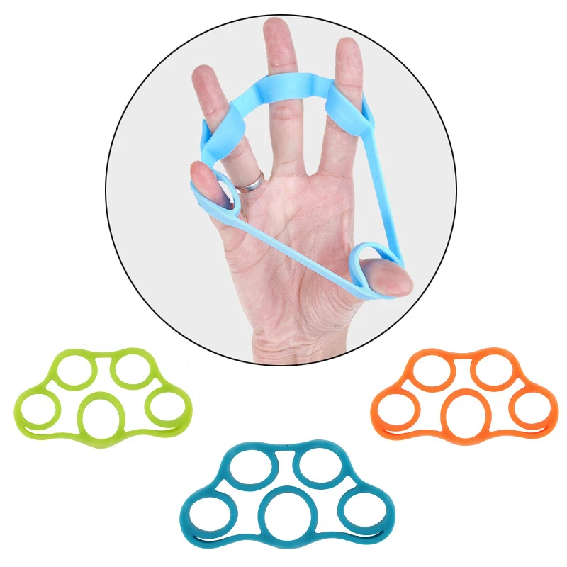 

Silicon Finger Hand Joints Massager Rehabilitation Physiotherapy Relax Finger Massager Blood Circulation Massager Trainer Tool