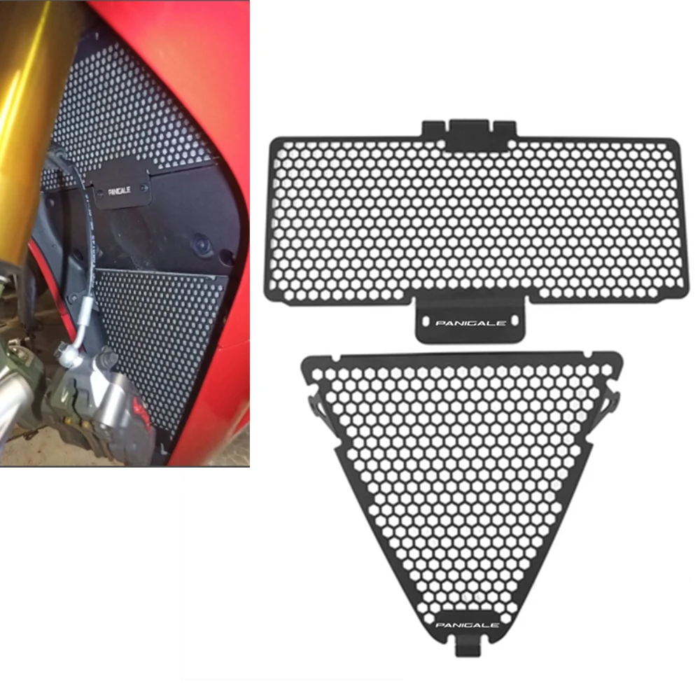

For DUCATI Panigale 1299 1199 959 899 Motorcycle Radiator Grille Guard Grill Covers Oil Cooler Cooling Radiator Shield Protector