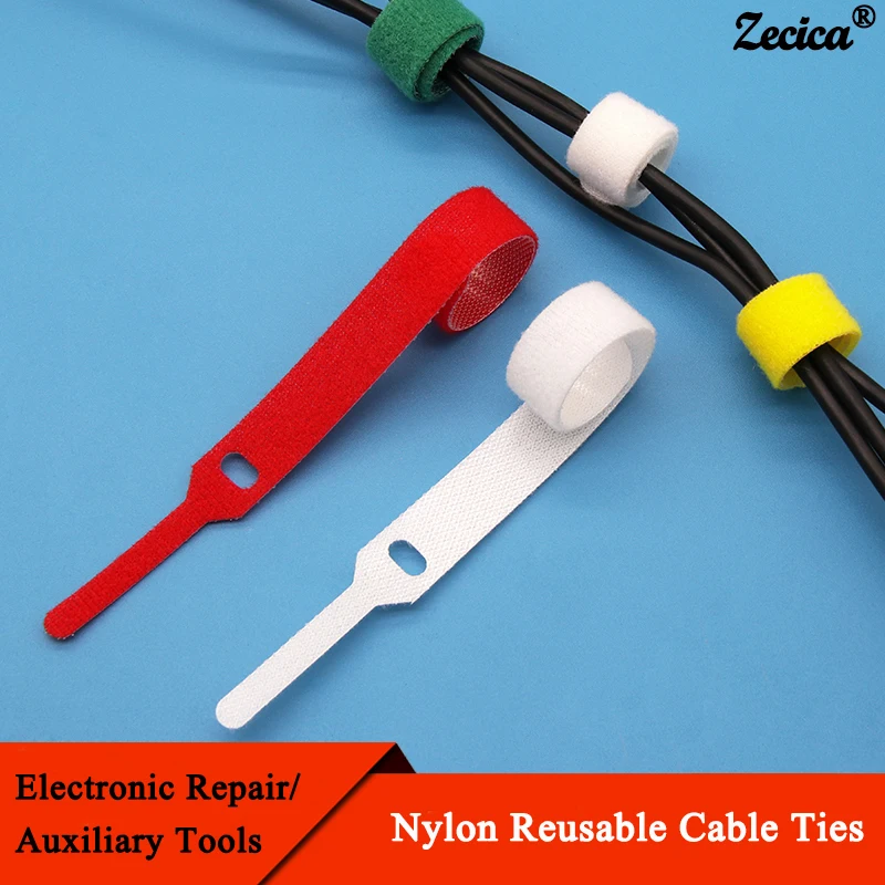

50/100pcs Releasable Cable Ties 150 200 250 300mm Plastics Fastening Reusable Cable tie Straps Nylon Wrap Zip Bundle Bandage Tie