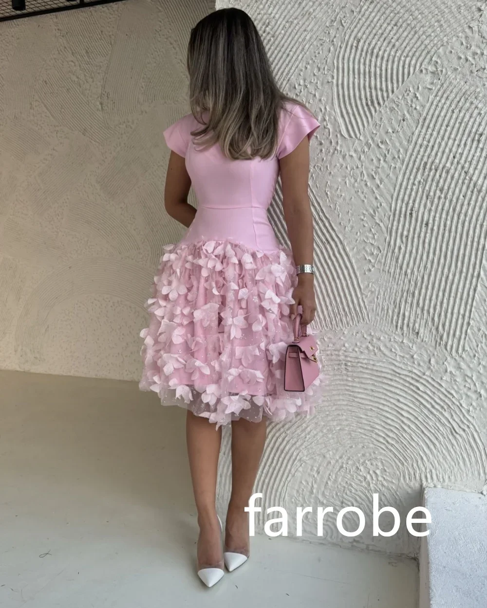 Индивидуальные современные стильные трикотажные плиссированные платья-миди с