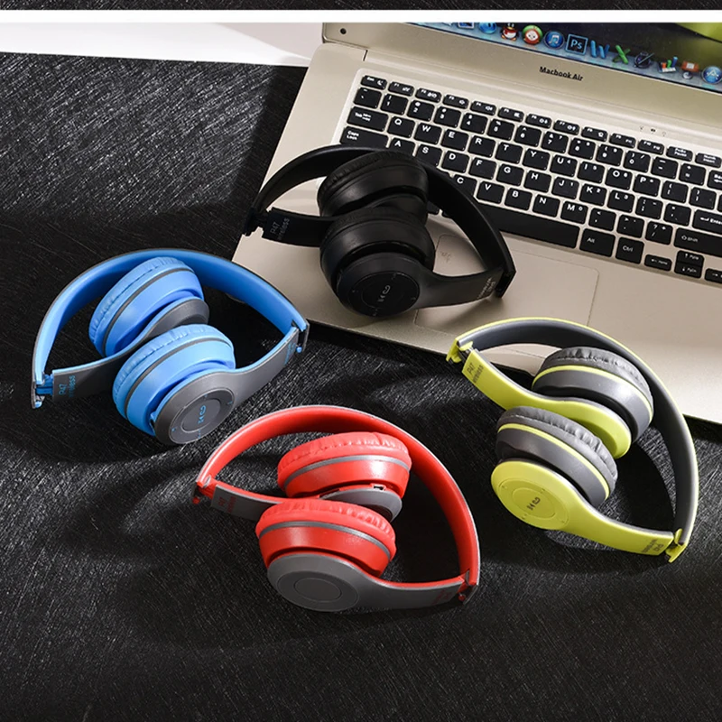 360° Surround Sound Wireless Headset P Bluetooth Headset 5.0 Foldable Stereo Smart Noise Cancelling Retractable Adjustable enlarge