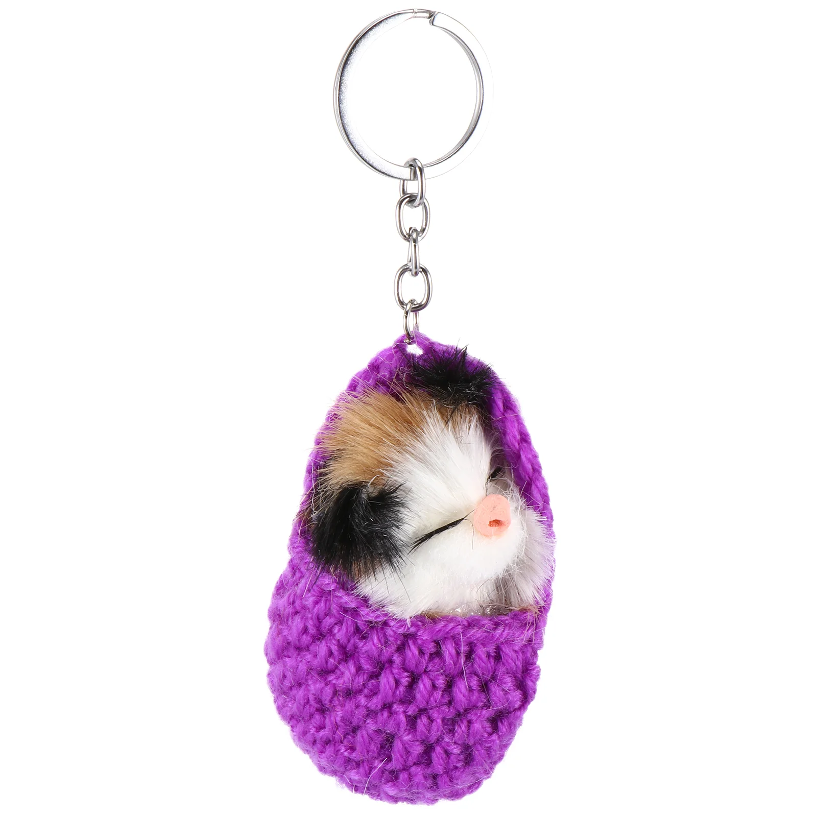 

Little Mouse Pendant Keychains Kids Elegant Key Chain Animal Keychain Holder Plush Alloy Key Chain Child Key Ring Holder