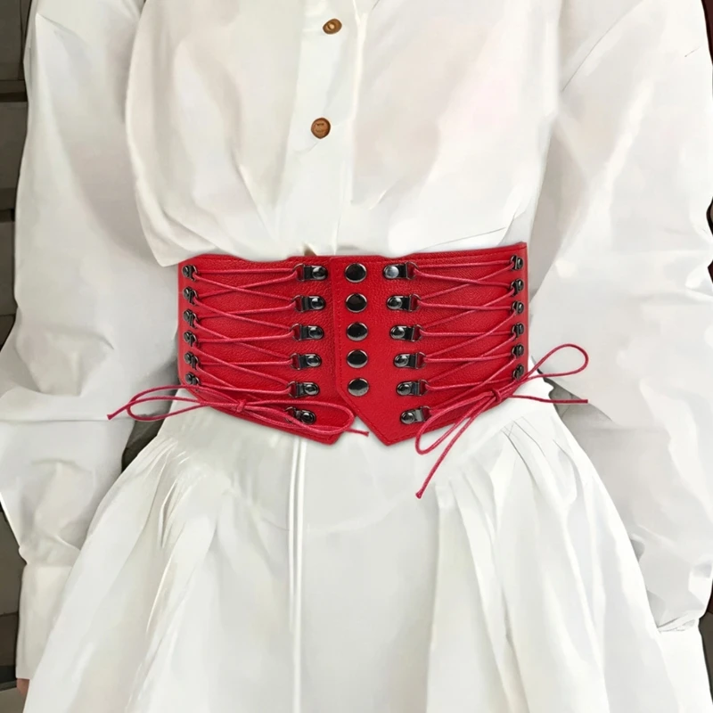 SZL Широкий поясной ремень Эластичный пояс Регулируемый тренажер Элегантный