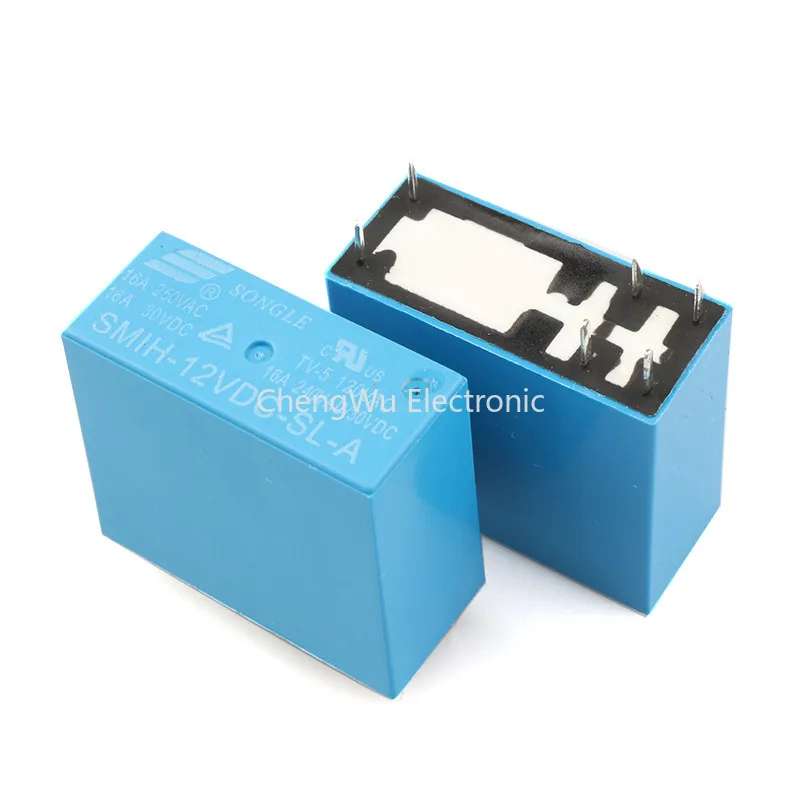 1 шт. реле SMIH-05VDC-SL-A SMIH-12VDC-SL-A SMIH-24VDC-SL-A силовое 05 В 12 24 250 16 А 6 контактов