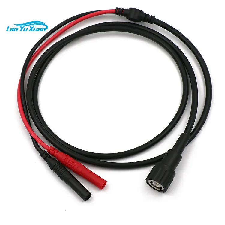 

Ames BNC conversion line fully protected BNC conversion 2 * 4mm safety plug wire length: 1.2M hot selling accessory