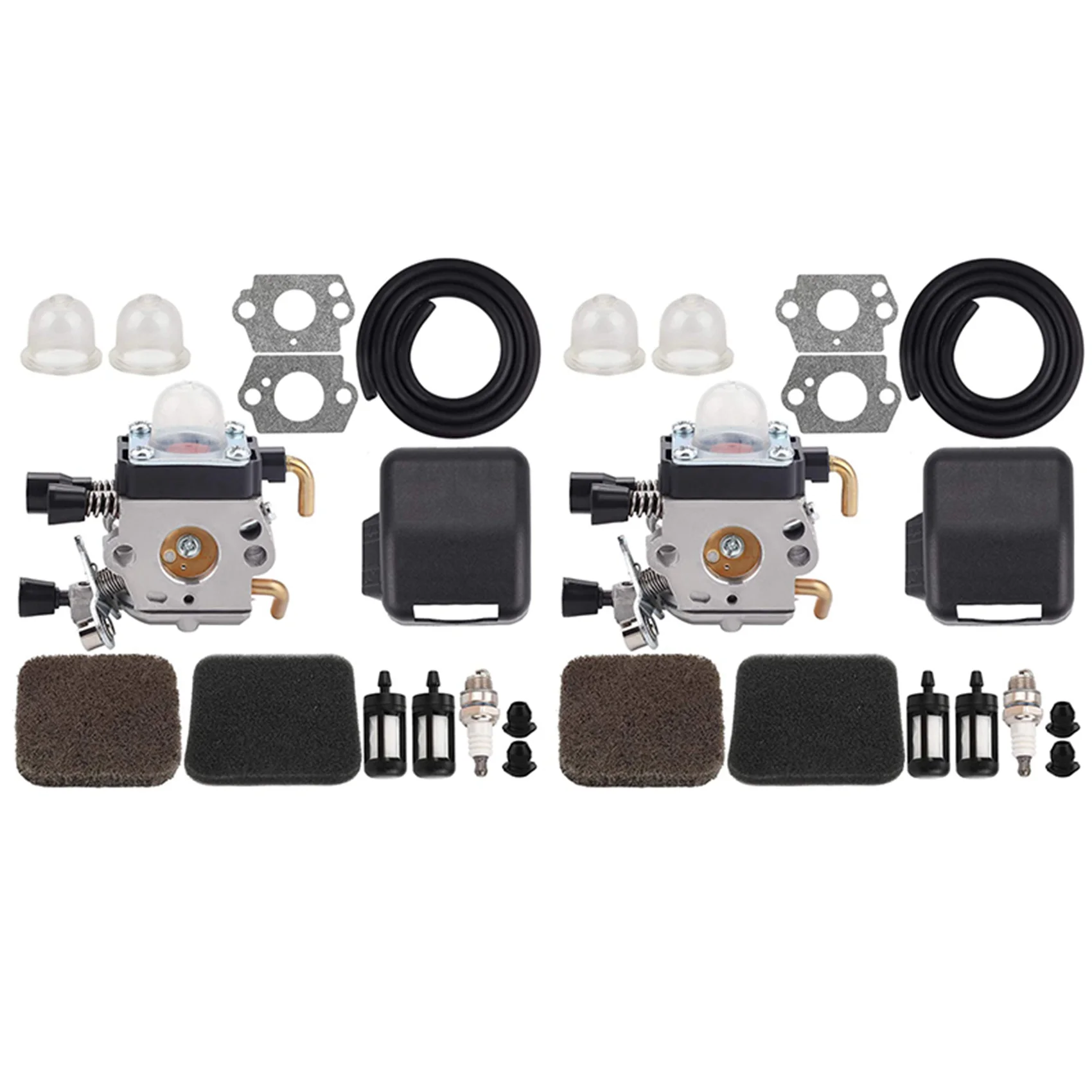 Фото Карбюратор B03C-2X FS85 + крышка воздушного фильтра для STIHL FS75 FS80 FS 85 KM80 KM85 FC75 Комплекты для настройки триммера №1
