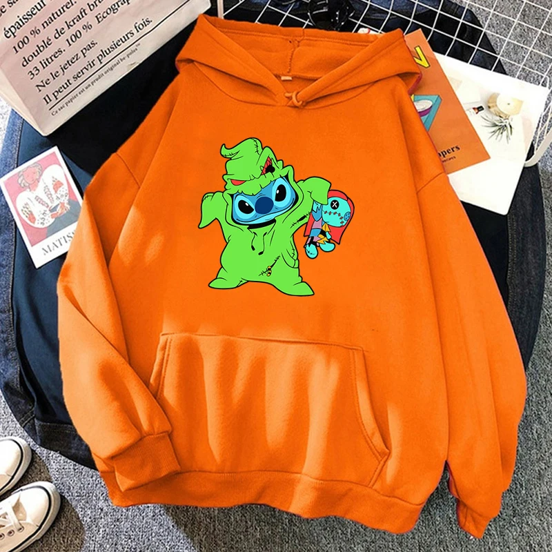 

2023 Halloween Kawaii Hoodies Oversized Tracksuit Men Women Clothing Harajuku Cartoon Sweatshirt Hoodie Teens Hiphop Streetwear