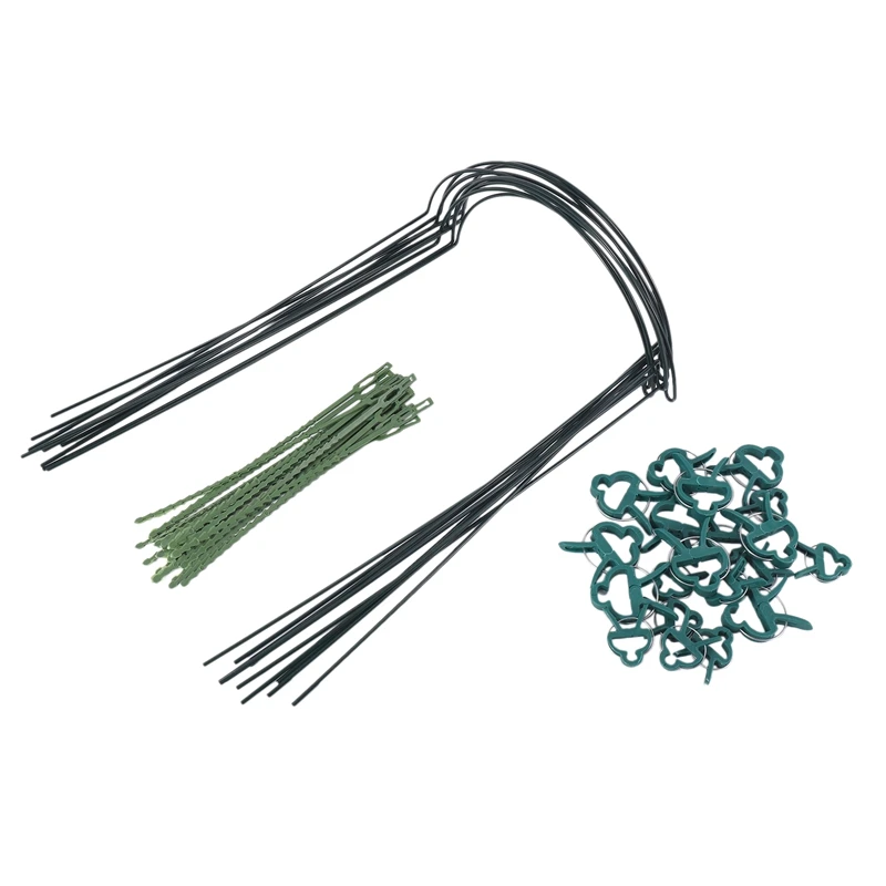

10 Pack Plant Supports Metal Interlinking Plant Support Ring Garden Plant Stakes Garden Border Support Ring Plant Stick